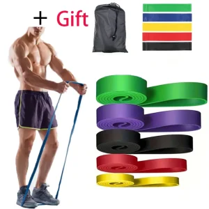 Resistance Bands Home Yoga Gym Equipment Accessories Sports Power Pull-Up Assist Band Bodybuilding