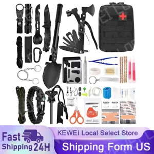 Outdoor Supplies Camping Emergency Equipment Survival Tool Set First Aid Kits
