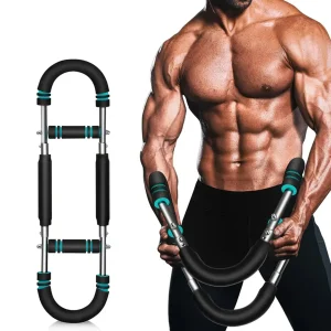 40KG u shape Hand Gripper Strengths Twister Arm Trainer,  Power Twister Bar Fitness Equipment for Men and Women