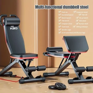 New multi-functional folding fitness bench